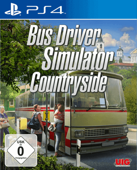 Bus Driver Simulator Countryside box art for Playstation 4